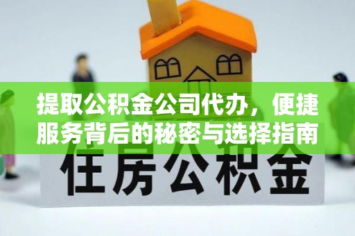 美兰提取公积金公司代办，便捷服务背后的秘密与选择指南