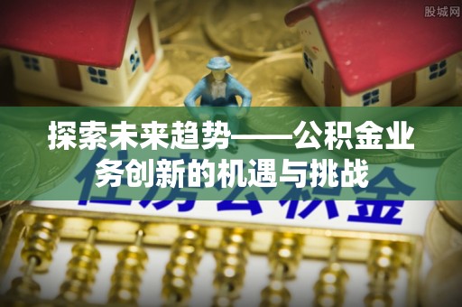 美兰探索未来趋势——公积金业务创新的机遇与挑战