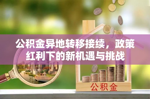 美兰公积金异地转移接续，政策红利下的新机遇与挑战