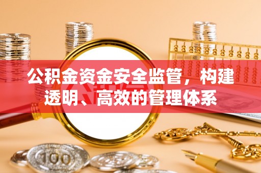 美兰公积金资金安全监管，构建透明、高效的管理体系