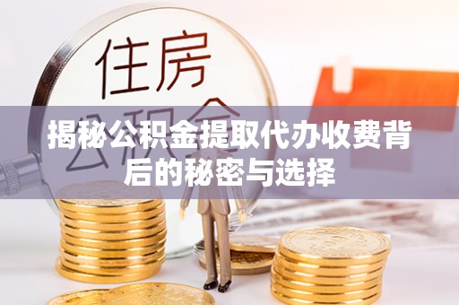 美兰揭秘公积金提取代办收费背后的秘密与选择