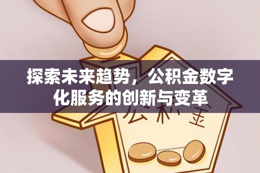 美兰探索未来趋势，公积金数字化服务的创新与变革