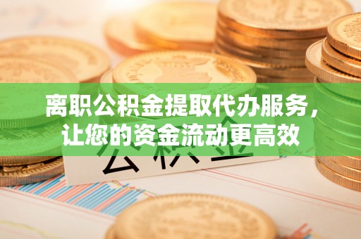 美兰离职公积金提取代办服务，让您的资金流动更高效