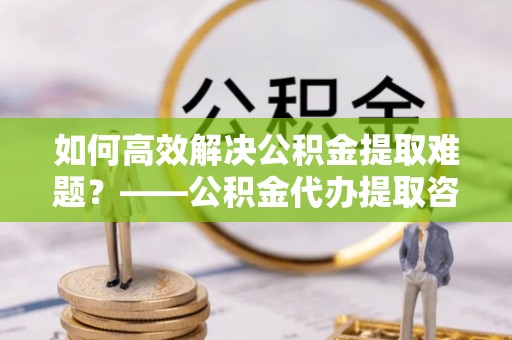 美兰如何高效解决公积金提取难题？——公积金代办提取咨询服务全解析