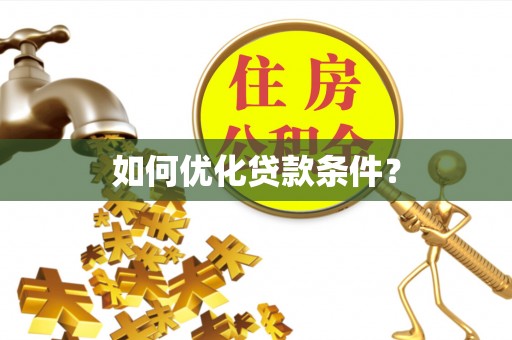 美兰如何优化贷款条件？