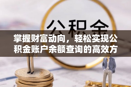 美兰掌握财富动向，轻松实现公积金账户余额查询的高效方式