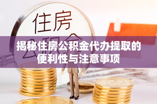 美兰揭秘住房公积金代办提取的便利性与注意事项
