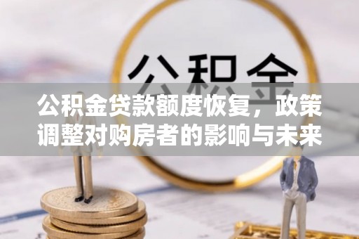 美兰公积金贷款额度恢复，政策调整对购房者的影响与未来展望