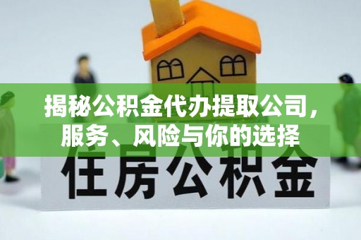 美兰揭秘公积金代办提取公司，服务、风险与你的选择