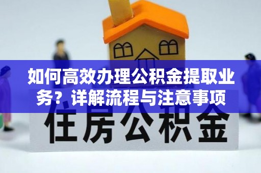 美兰如何高效办理公积金提取业务？详解流程与注意事项
