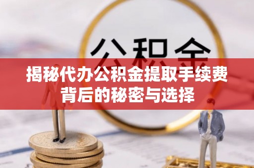 美兰揭秘代办公积金提取手续费背后的秘密与选择