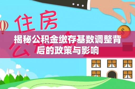 美兰揭秘公积金缴存基数调整背后的政策与影响