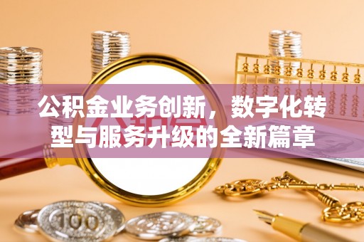 美兰公积金业务创新，数字化转型与服务升级的全新篇章