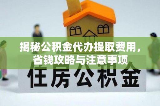 美兰揭秘公积金代办提取费用，省钱攻略与注意事项