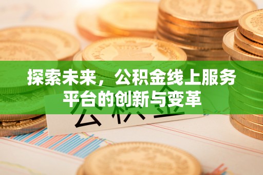 美兰探索未来，公积金线上服务平台的创新与变革