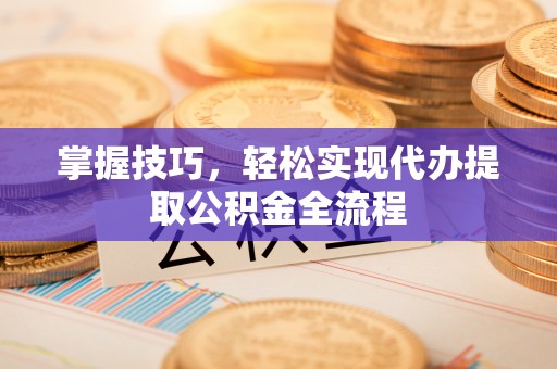 美兰掌握技巧，轻松实现代办提取公积金全流程