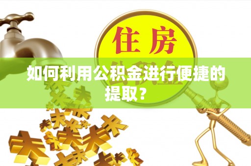 美兰如何利用公积金进行便捷的提取？