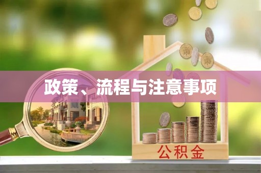 美兰政策、流程与注意事项